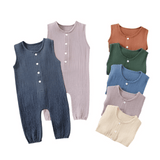 Gauze Romper