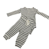 2 Piece Bodysuit + Pants Set