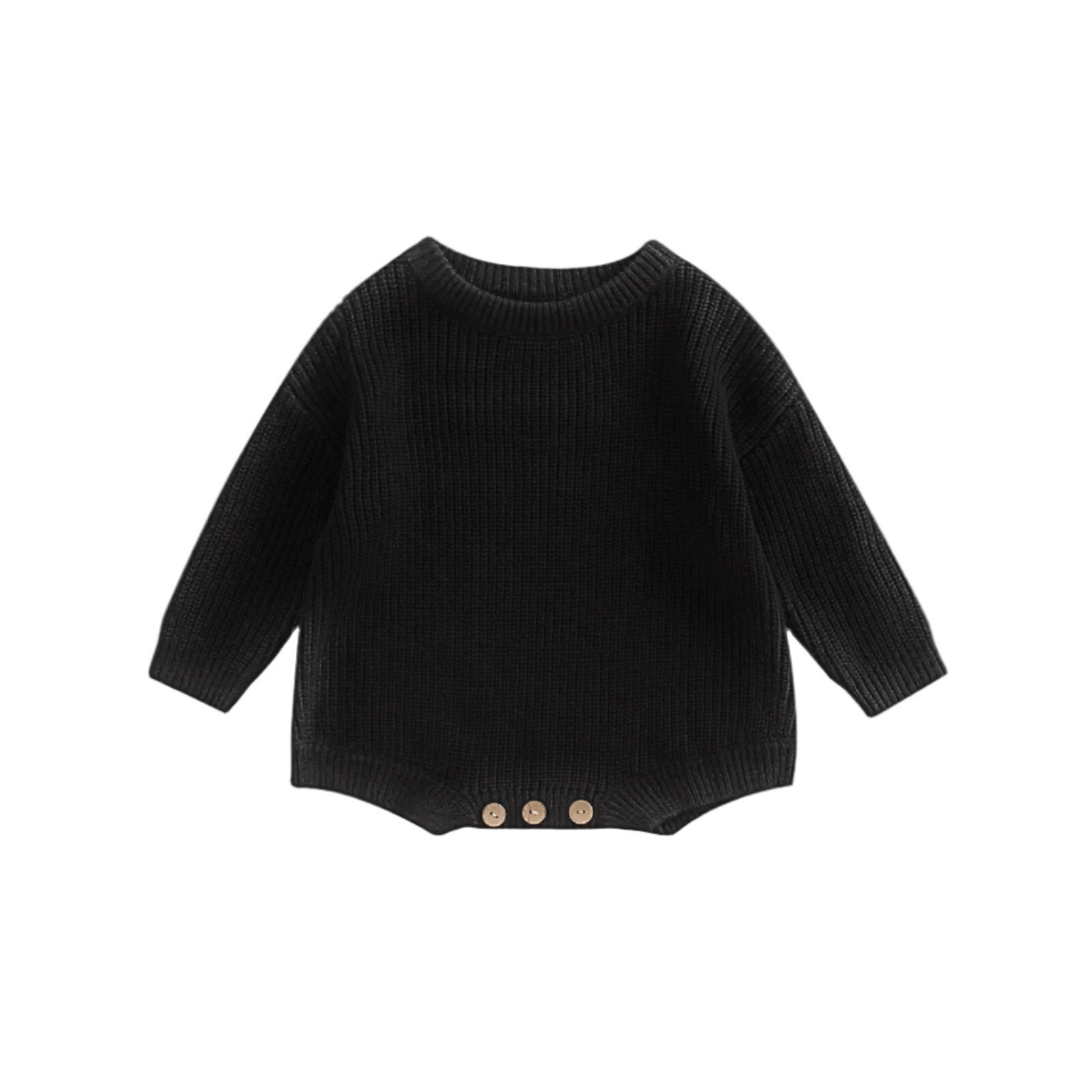 Knit Ribbed Sweater Romper