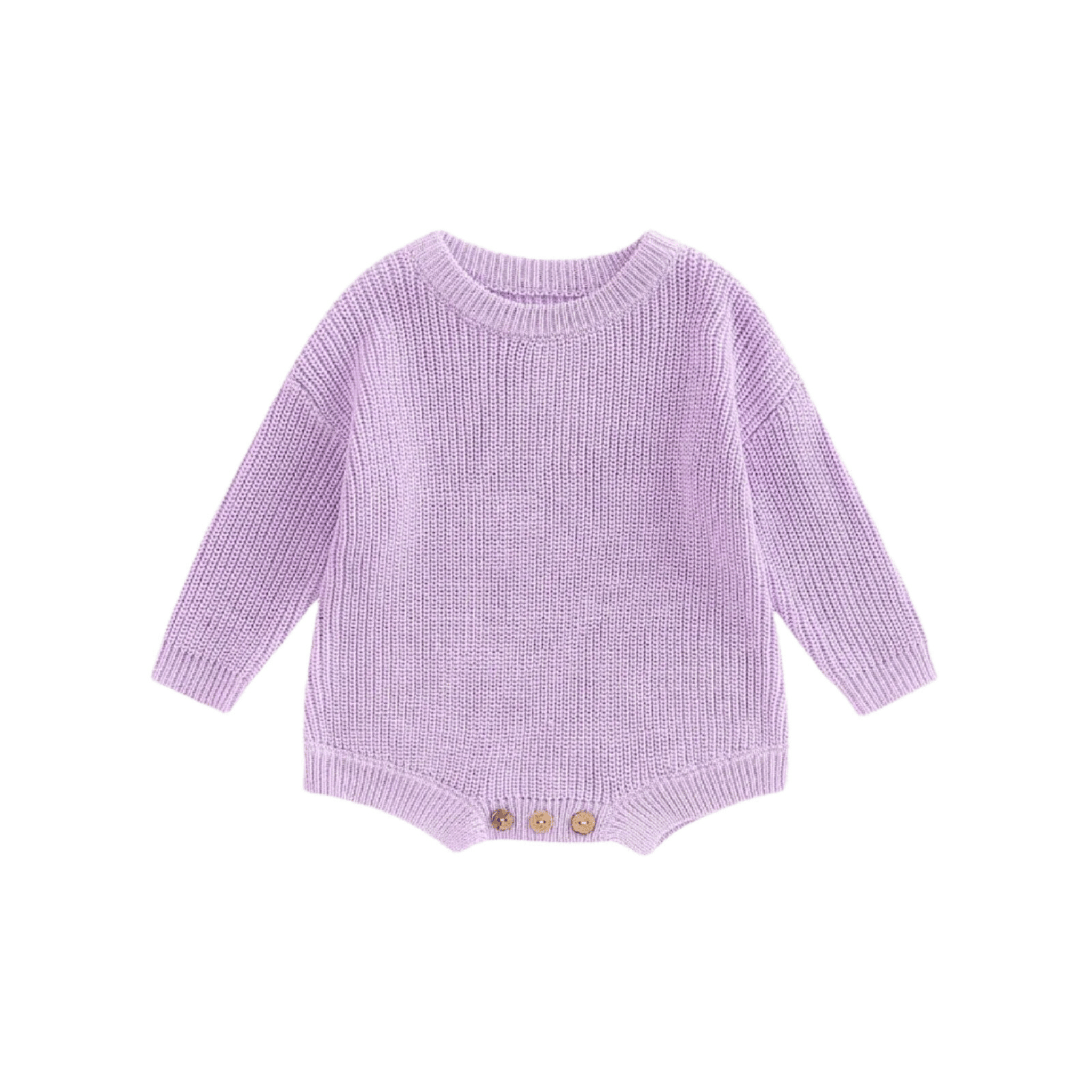 Knit Ribbed Sweater Romper