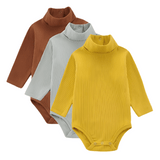 Long Sleeve Ribbed Turtle Neck