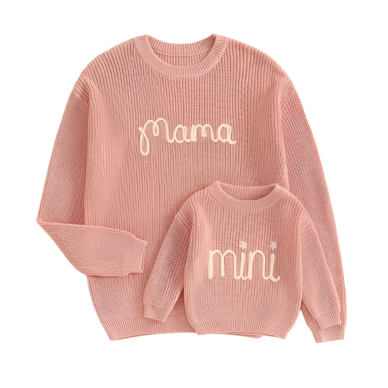 Matching Mama and Mini Sweater