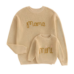 Matching Mama and Mini Sweater