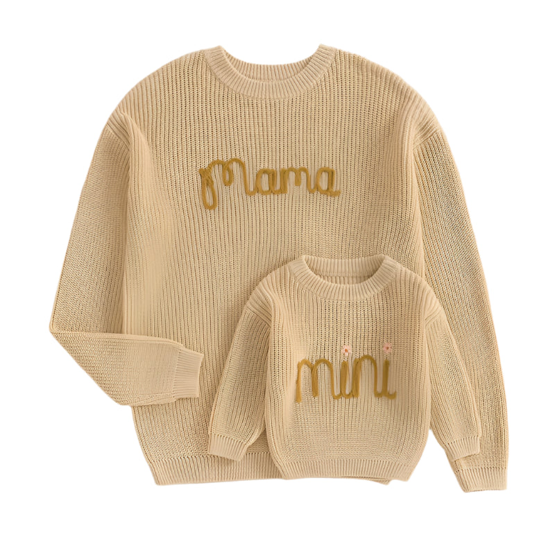 Matching Mama and Mini Sweater