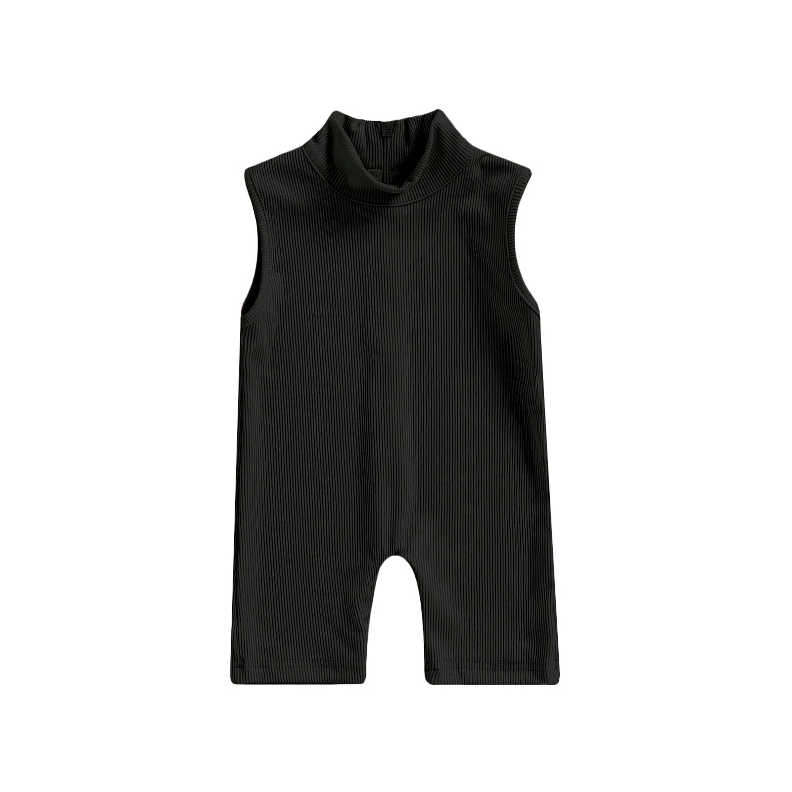 High Neck Sleeveless Jumpsuit