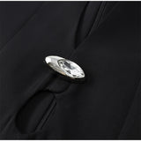 Celeste Cutout Evening Mini Dress