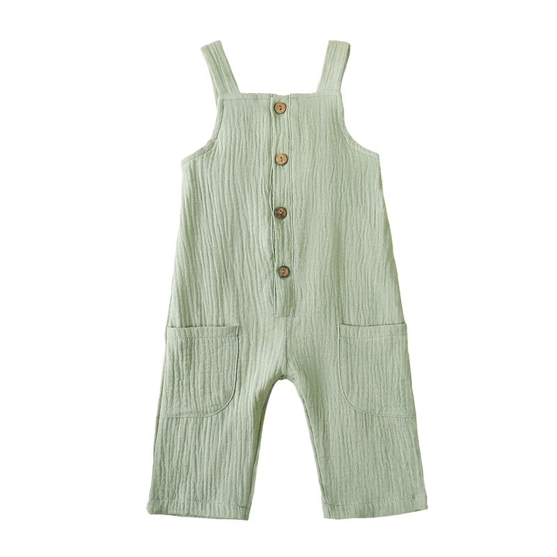 Cotton Romper Jumpsuit