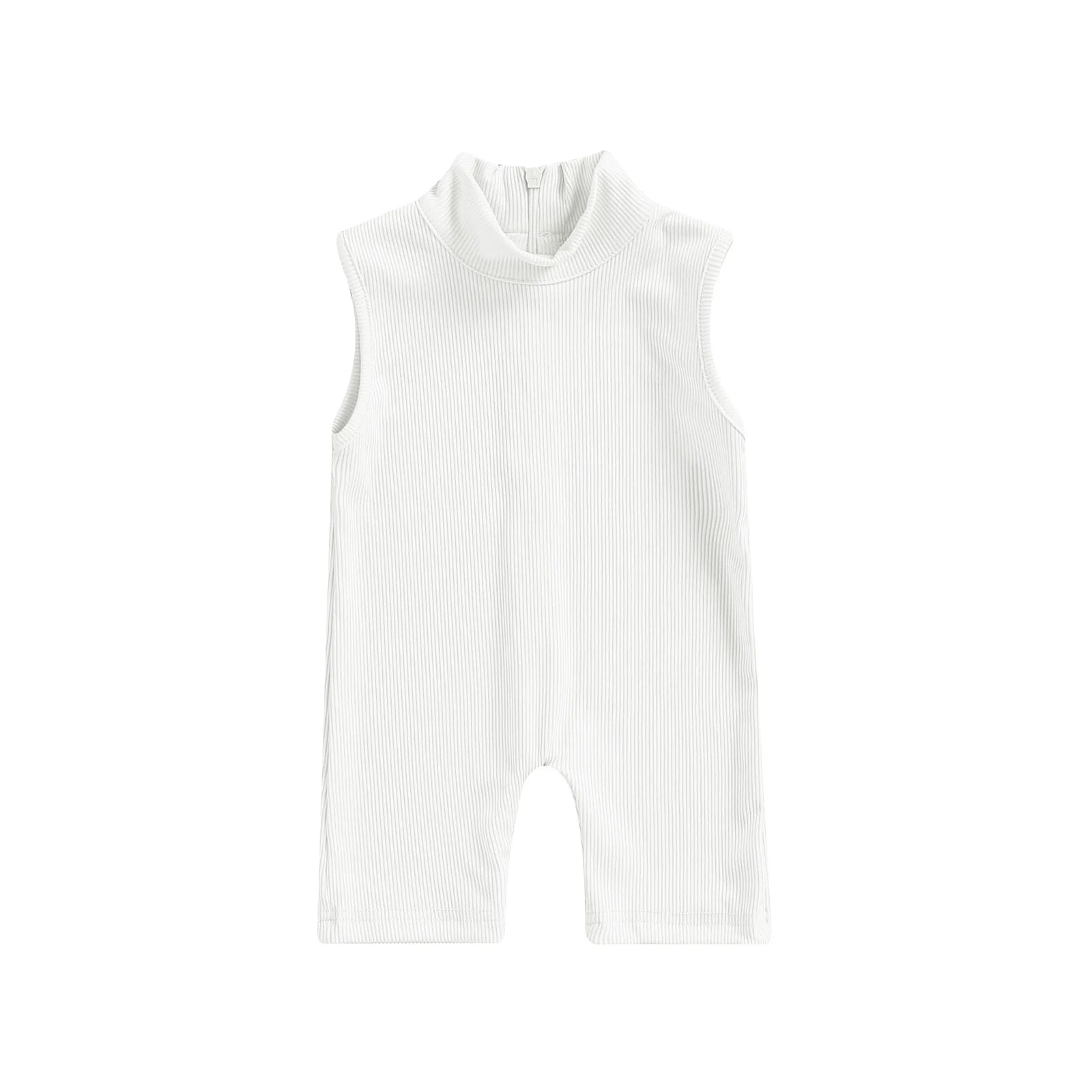 High Neck Sleeveless Jumpsuit