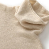 Merino Wool Sleeveless Turtleneck