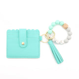 Leather Bracelet Card Wristlet