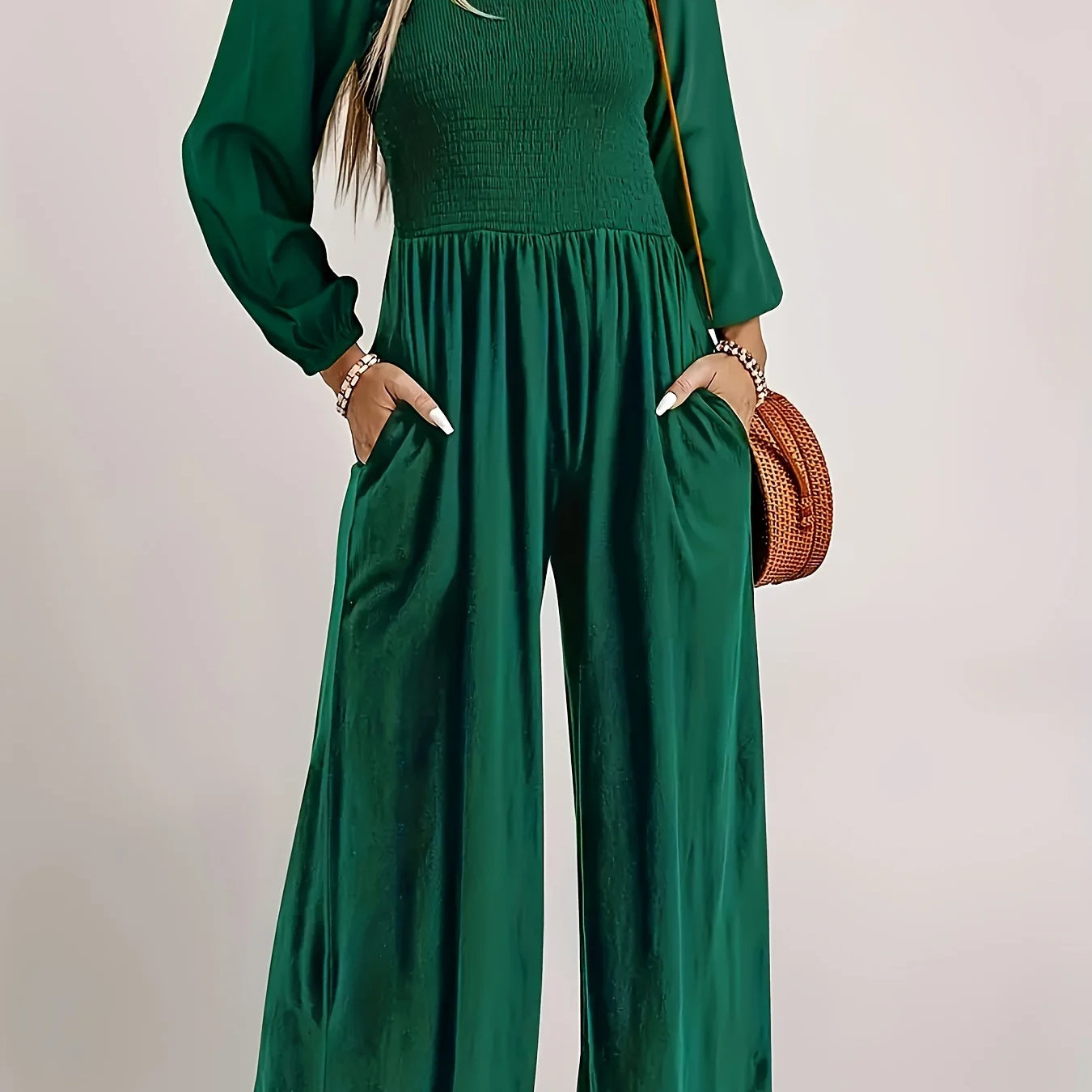 Plus Size Wide Leg Jumpsuit