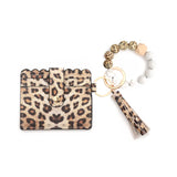 Leather Bracelet Card Wristlet
