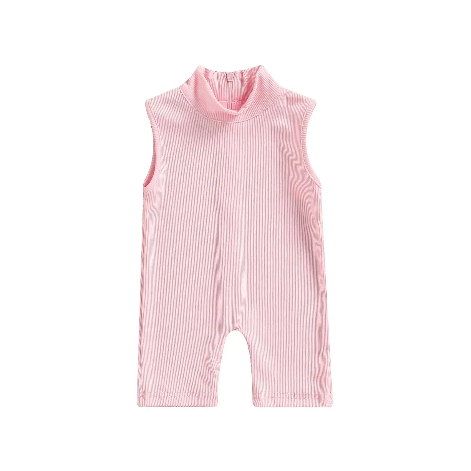 High Neck Sleeveless Jumpsuit
