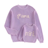 Matching Mama and Mini Sweater