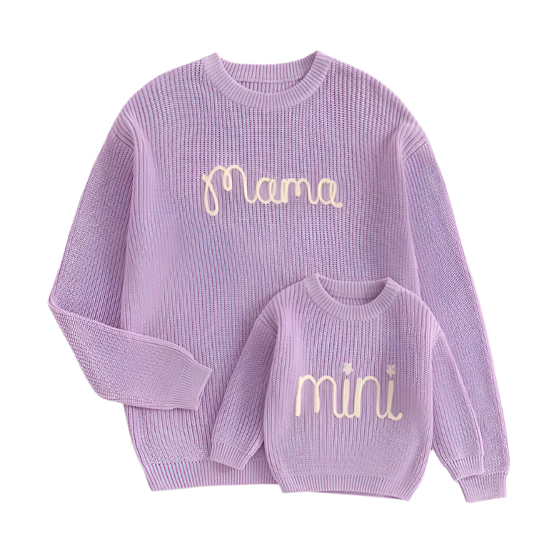 Matching Mama and Mini Sweater