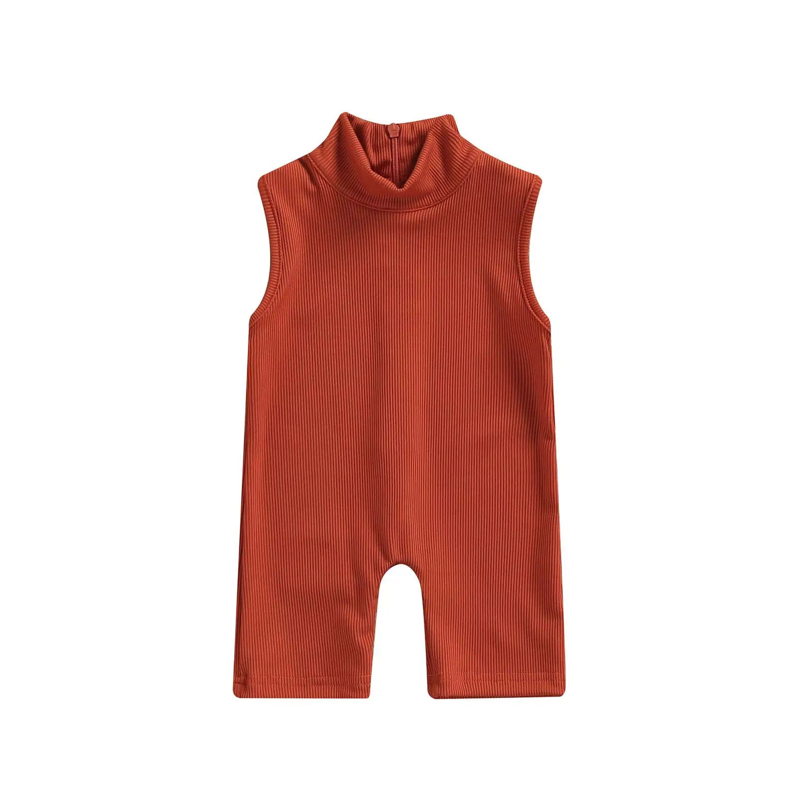 High Neck Sleeveless Jumpsuit