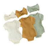 Baby Girl Bodysuit with Bow