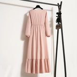 Solid Loose Maxi Dress