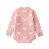 Heart Sweater Romper