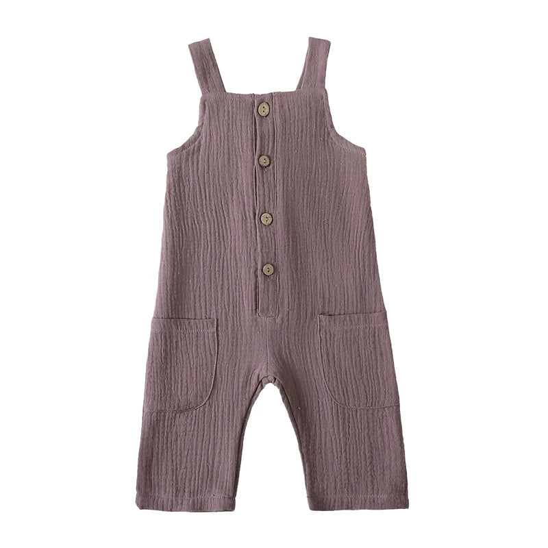 Cotton Romper Jumpsuit