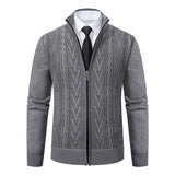 Heritage Knit Zip Cardigan
