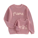 Matching Mama and Mini Sweater