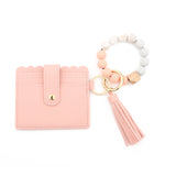 Leather Bracelet Card Wristlet