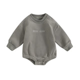 "Little Dude" Sweater Romper