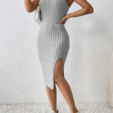 Square Neckline Tank Dress