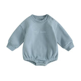 "Little Dude" Sweater Romper