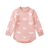 Heart Sweater Romper