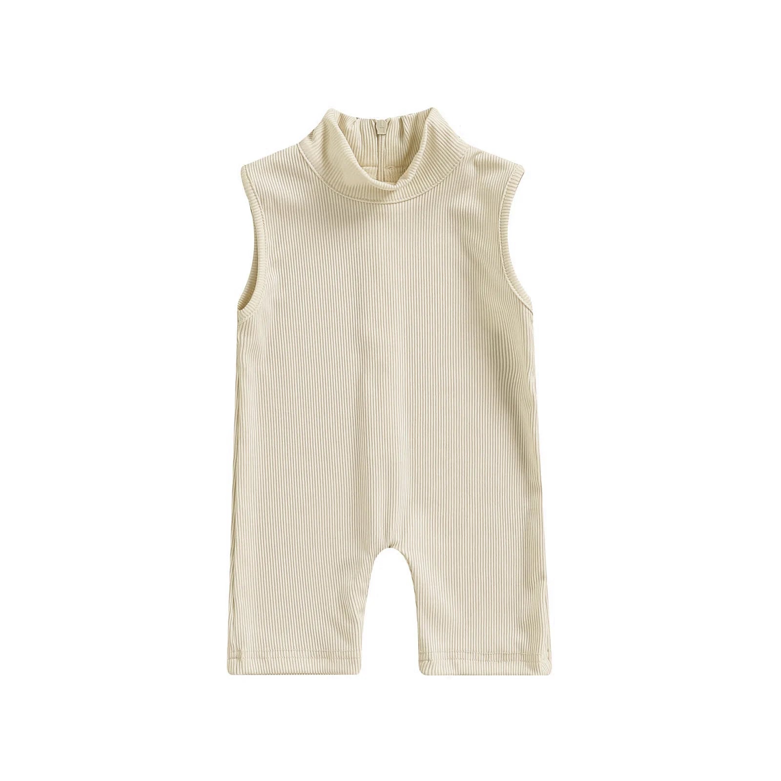 High Neck Sleeveless Jumpsuit