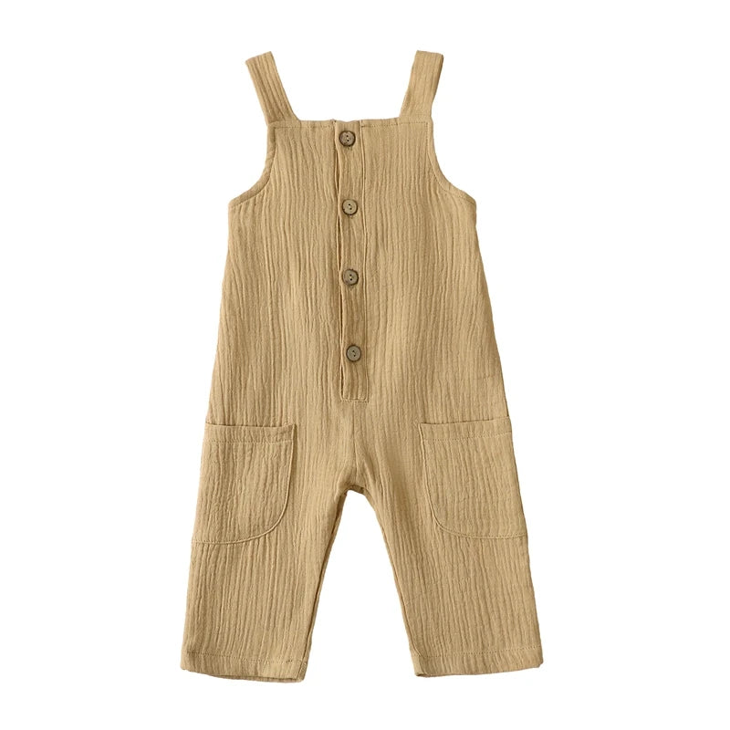 Cotton Romper Jumpsuit