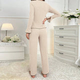 Long-Sleeve Pajama Set