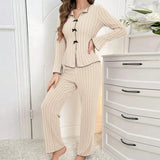 Long-Sleeve Pajama Set