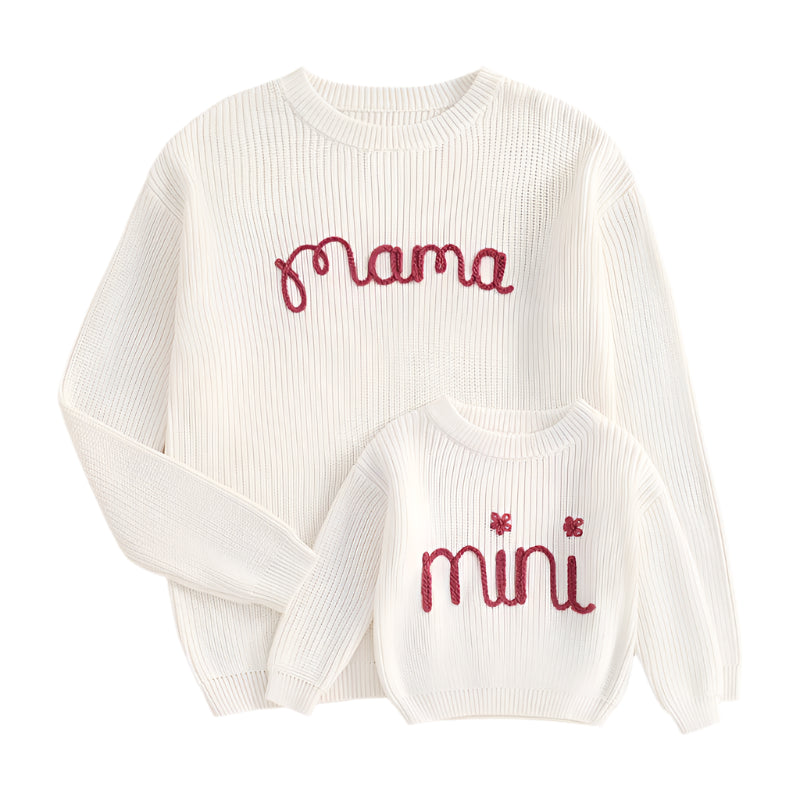 Matching Mama and Mini Sweater