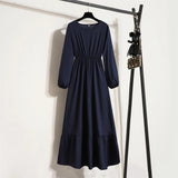 Solid Loose Maxi Dress