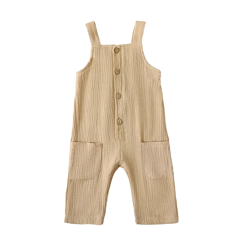 Cotton Romper Jumpsuit