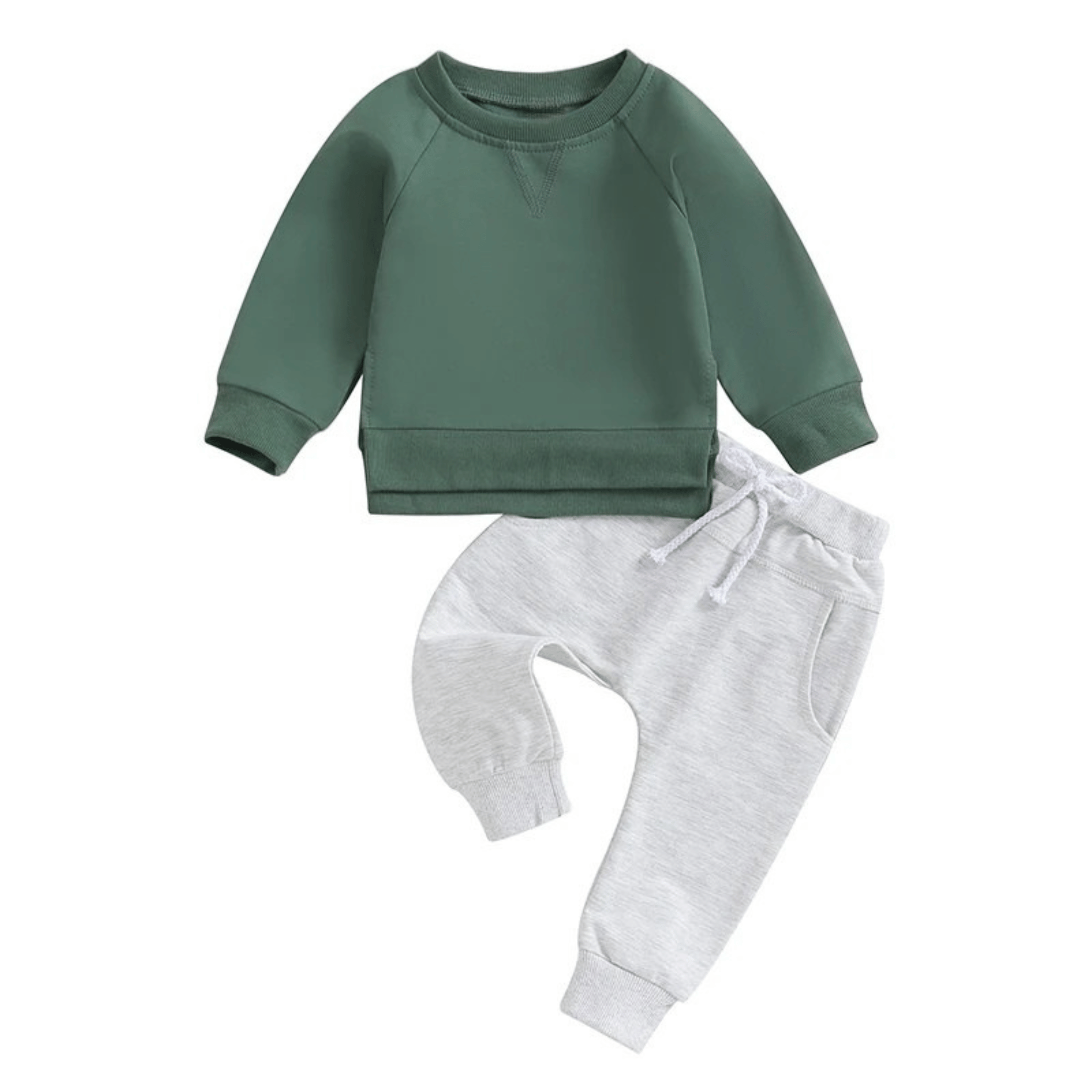 Two Piece Crew Neck Set