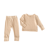 Two Piece Bamboo Solids Pajama Set