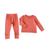 Two Piece Bamboo Solids Pajama Set