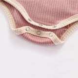 Two Tone Ribbed Bodysuit