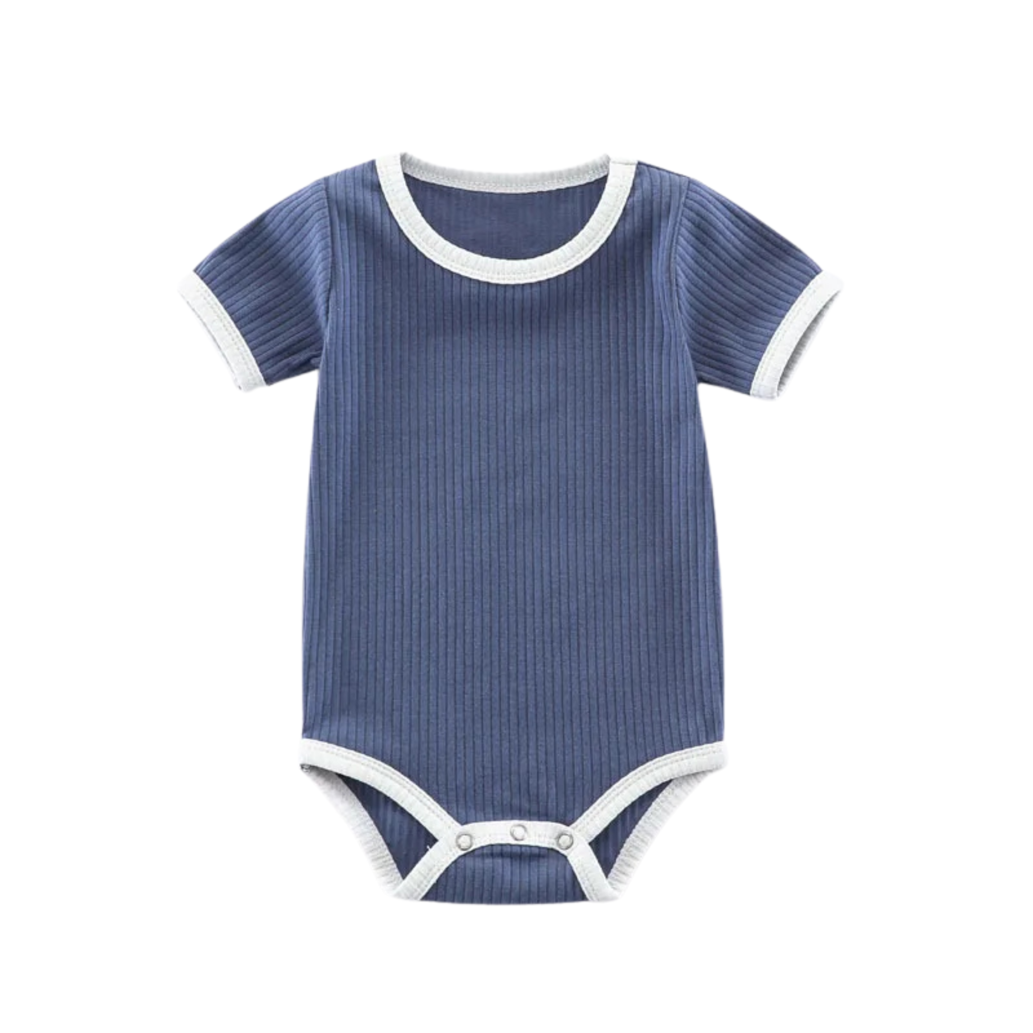Two Tone Ribbed Bodysuit
