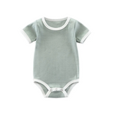 Two Tone Ribbed Bodysuit
