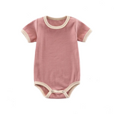 Two Tone Ribbed Bodysuit