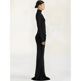 Lyra Satin Evening Dress