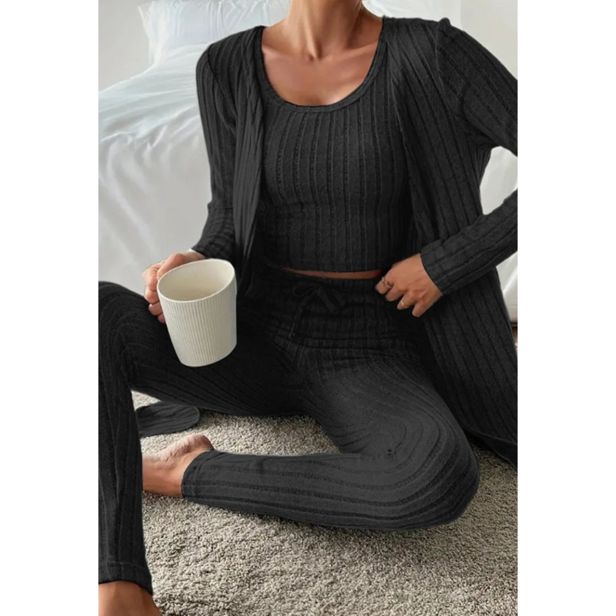 3-Piece Knit Lounge Set