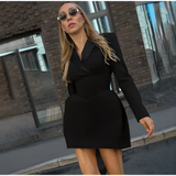 Auri Blazer Evening Dress