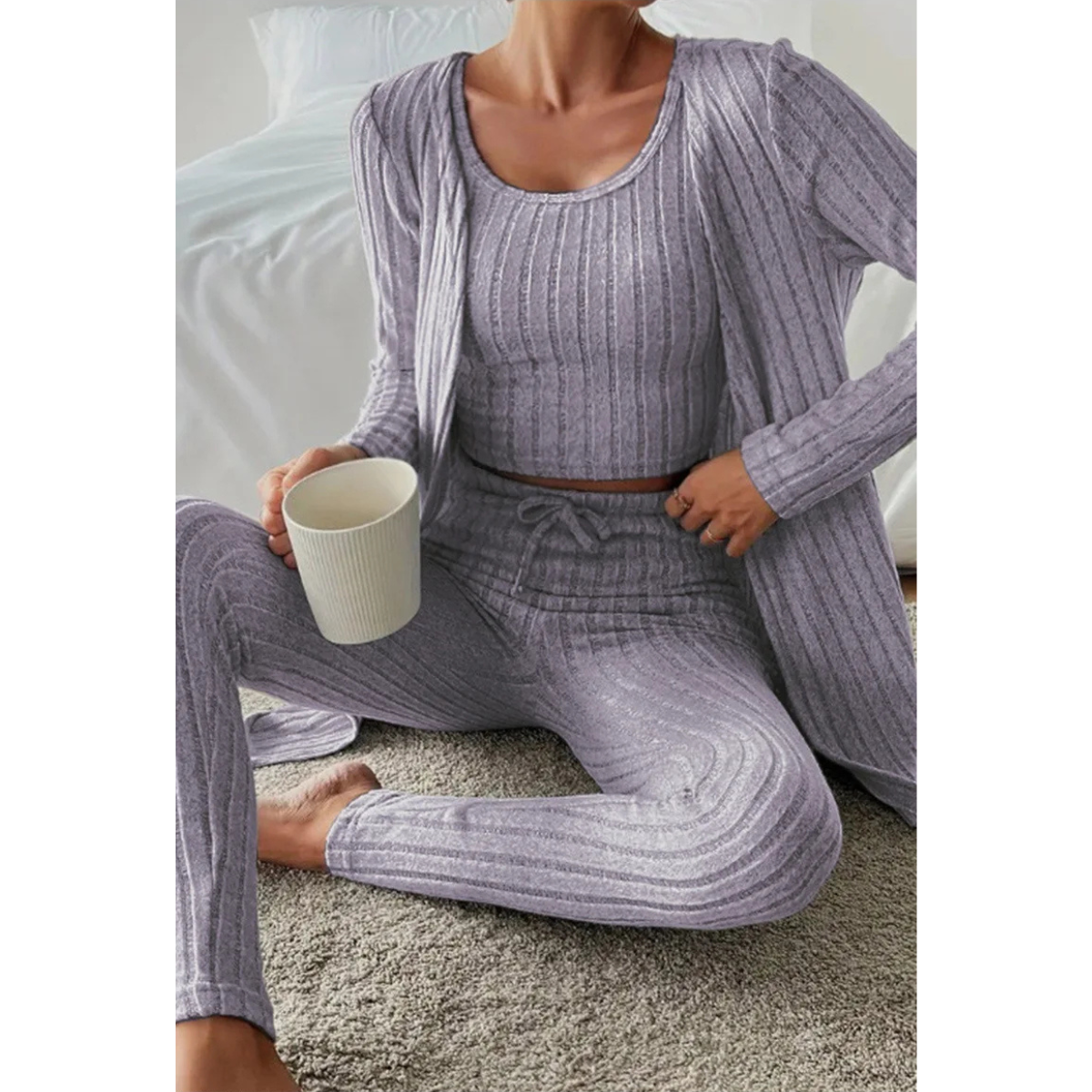 3-Piece Knit Lounge Set