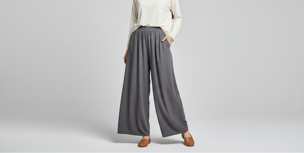 muslim friendly pants modeled